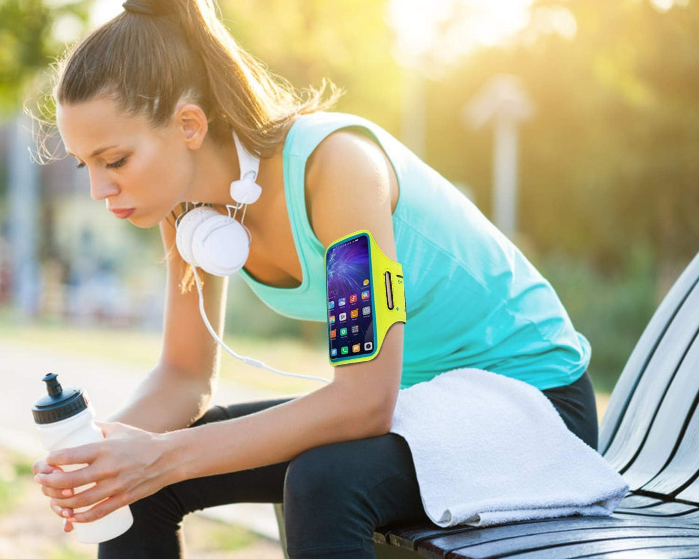 Sports Wrist Bag Running Arm Band Running Armband Phone Arm Pouch Case Cellphone Arm Band Phone Arm Case Holder Sports Phone Armbands Running Phone Holder (1 Pc)