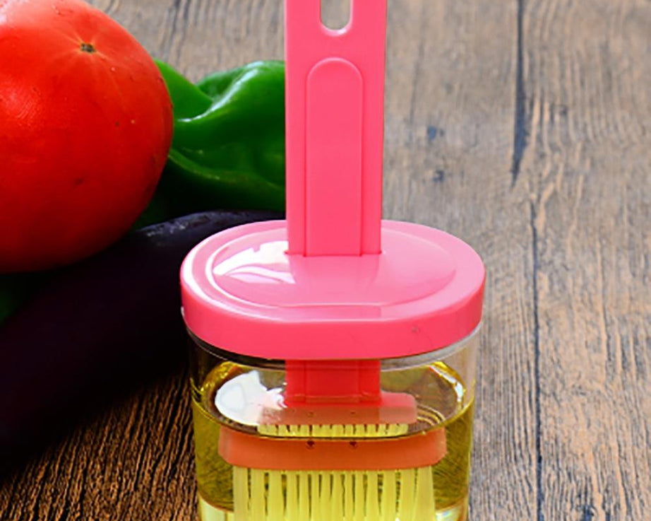 Durable plastic spatula with holder, multipurpose kitchen tool