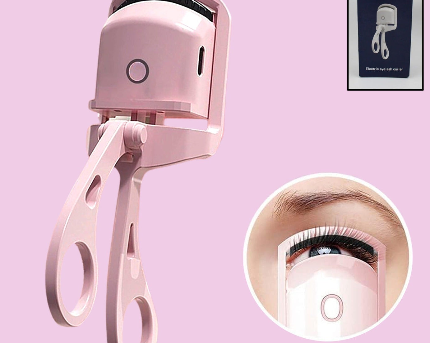 Electric Heated Eyelash Curlers