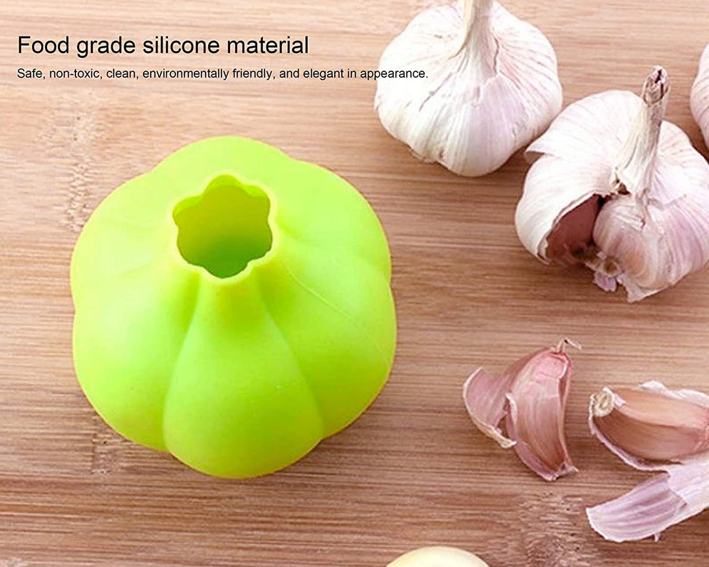 2205 Silicone Ginger Garlic Manual Peeler