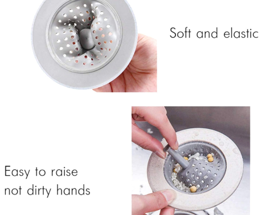 Silicon Sink Strainer Kitchen Drain Basin Basket Sink Drainer