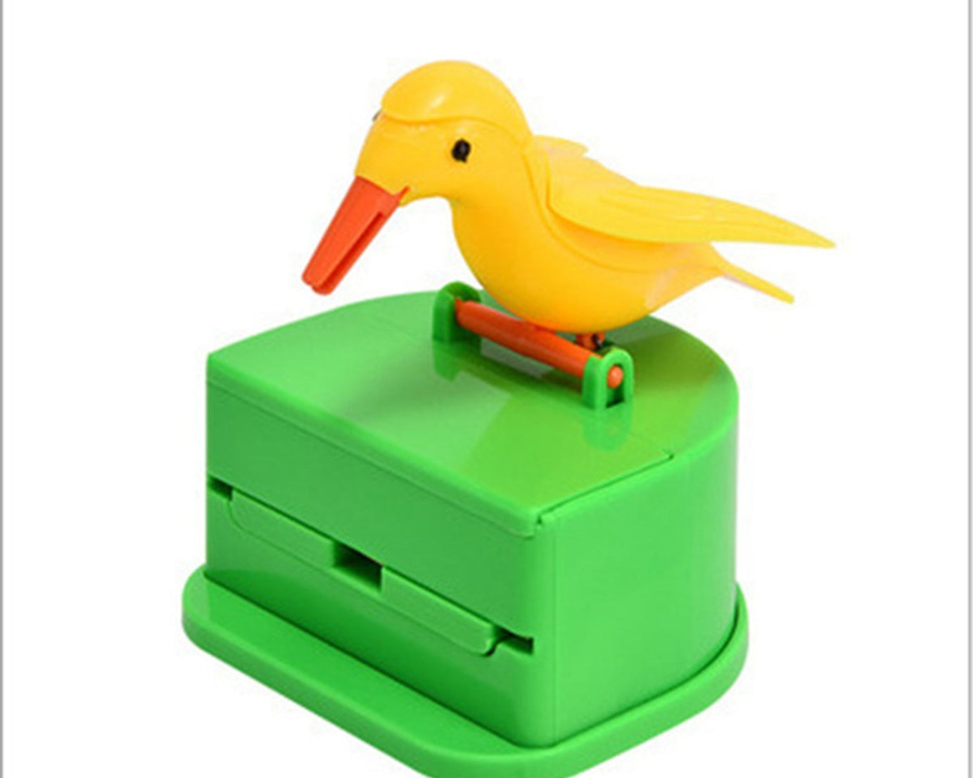 Bird-shaped automatic toothpick holder