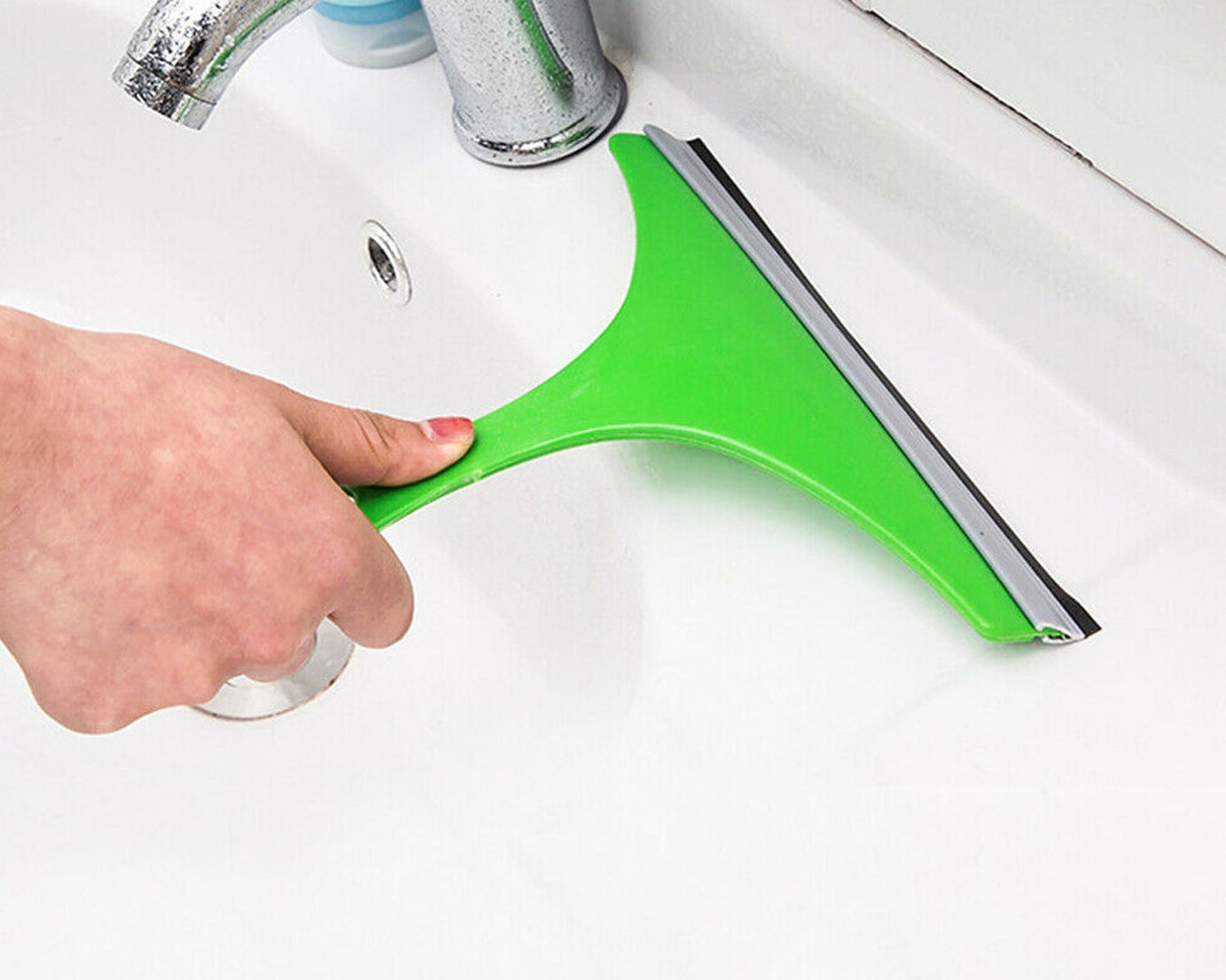 Vehicle mirror wiper for cleaning and maintenance