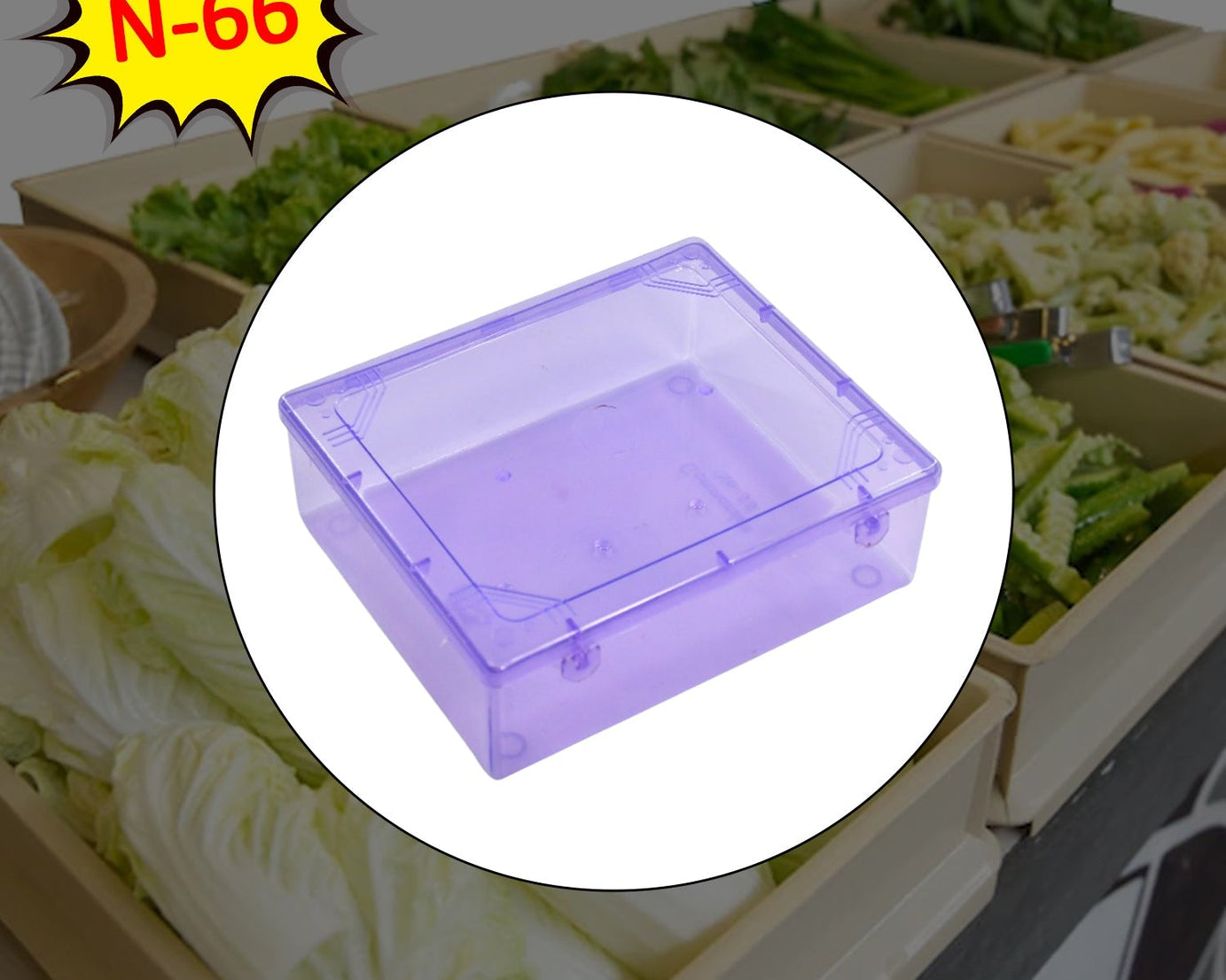 Sturdy commander container, ideal for storing various items.