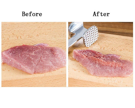 Professional Two Sided Beef / Meat Hammer Tenderizer