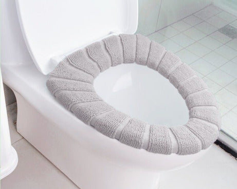 Winter Comfortable Soft Toilet Seat Mat Cover Pad Cushion Plush