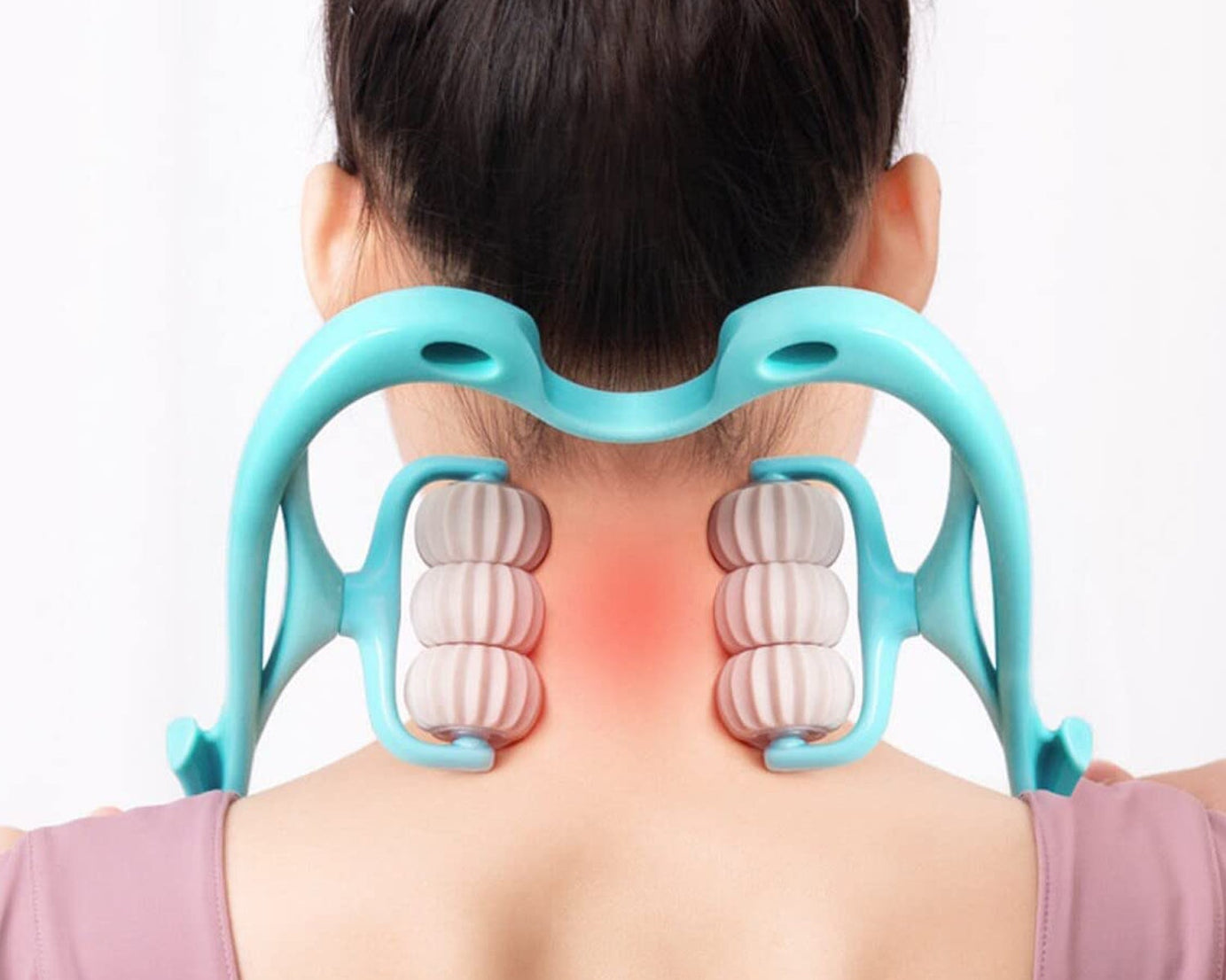 Neck & Shoulder Massager: Portable Relief for Back, Waist & More (1 Pc)