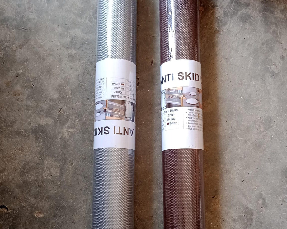 4103 Multipurpose Anti-Slip Bathroom Kitchen Cabinet Drawer Shelf Mat Liner Sheets Roll, Fridge Mat, Table Mat Anti-Slip Super Strong Placement Mat for Fridge, Bathroom, Kitchen, Drawer, Shelf Liner (45cmx5m)