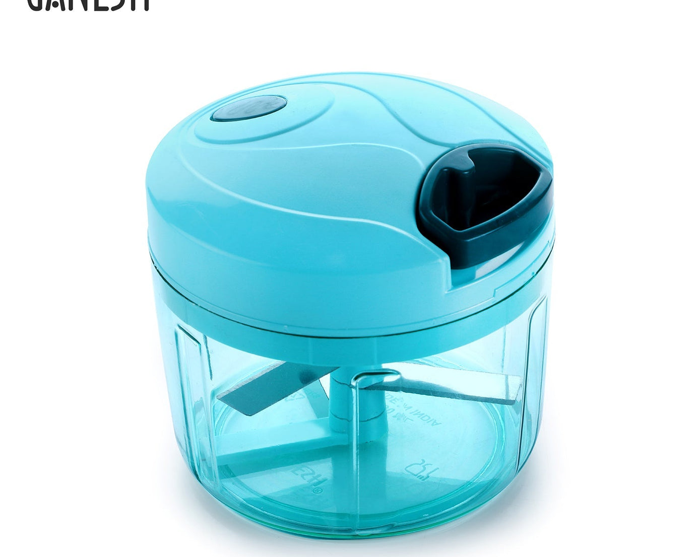 Quick vegetable chopper by Ganesh, 725 ml, shown from various angles.