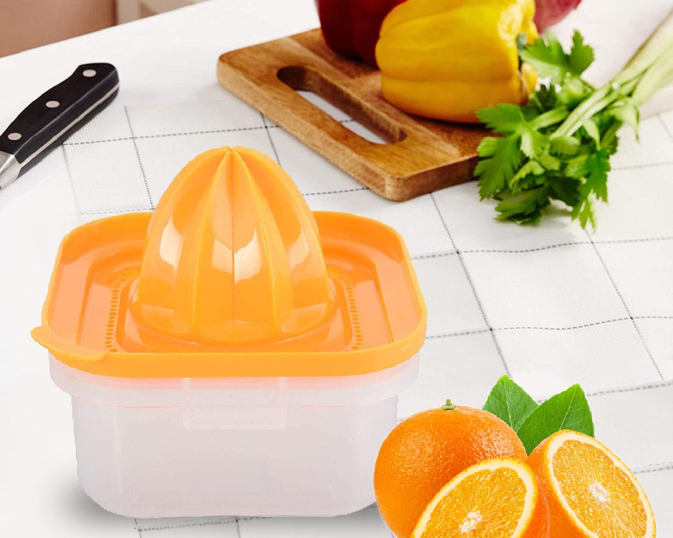 2421 Plastic Manual Juicer for Lime Orange