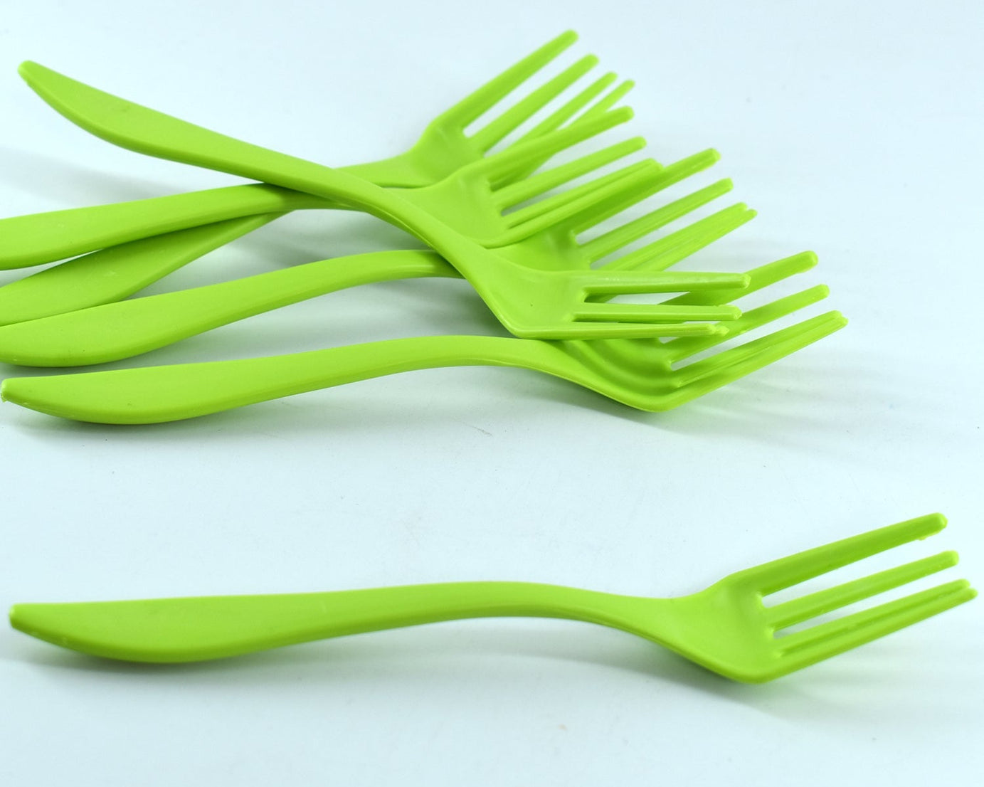 Small plastic serving fork set 6 pieces.