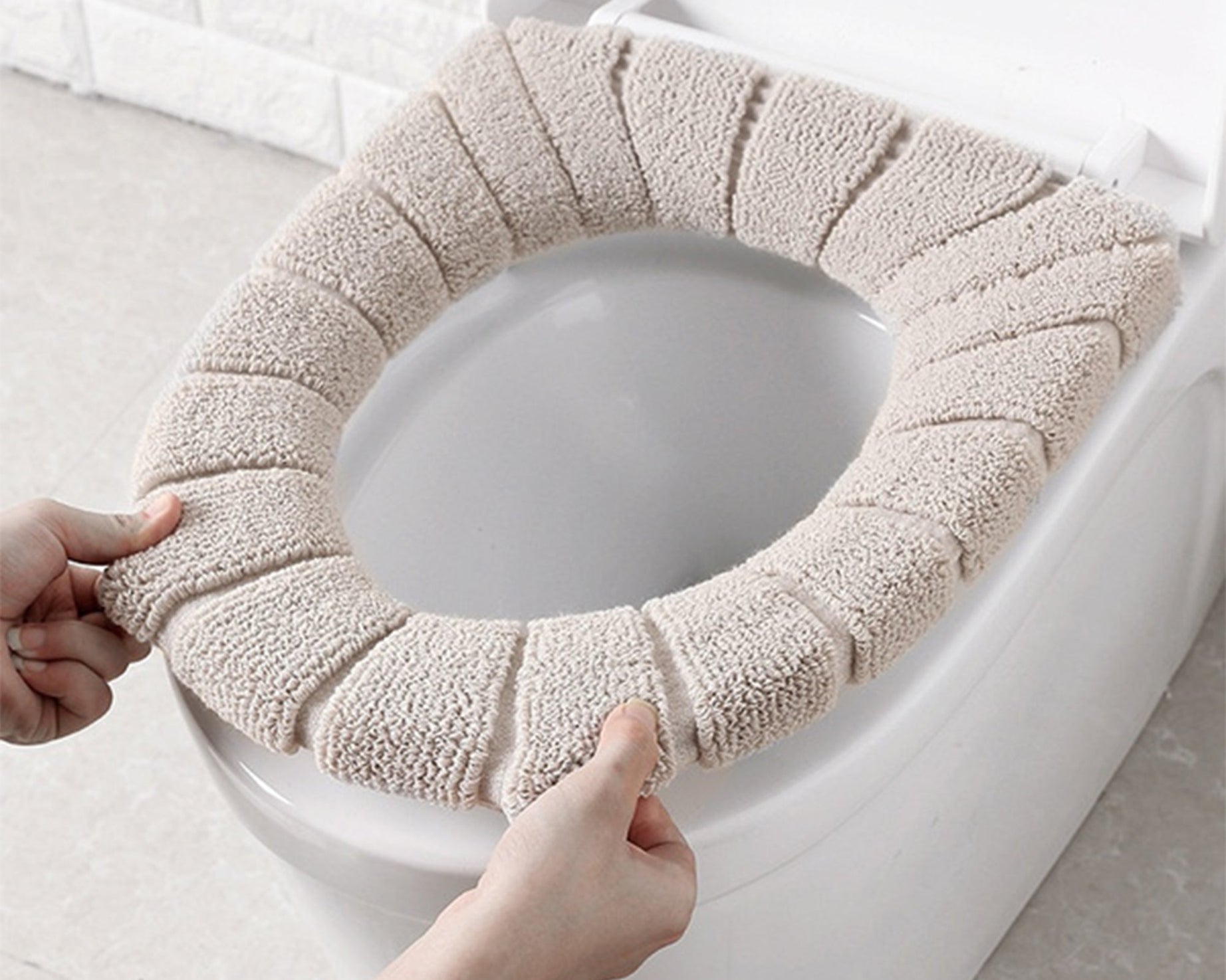 Winter Comfortable Soft Toilet Seat Mat Cover Pad Cushion Plush