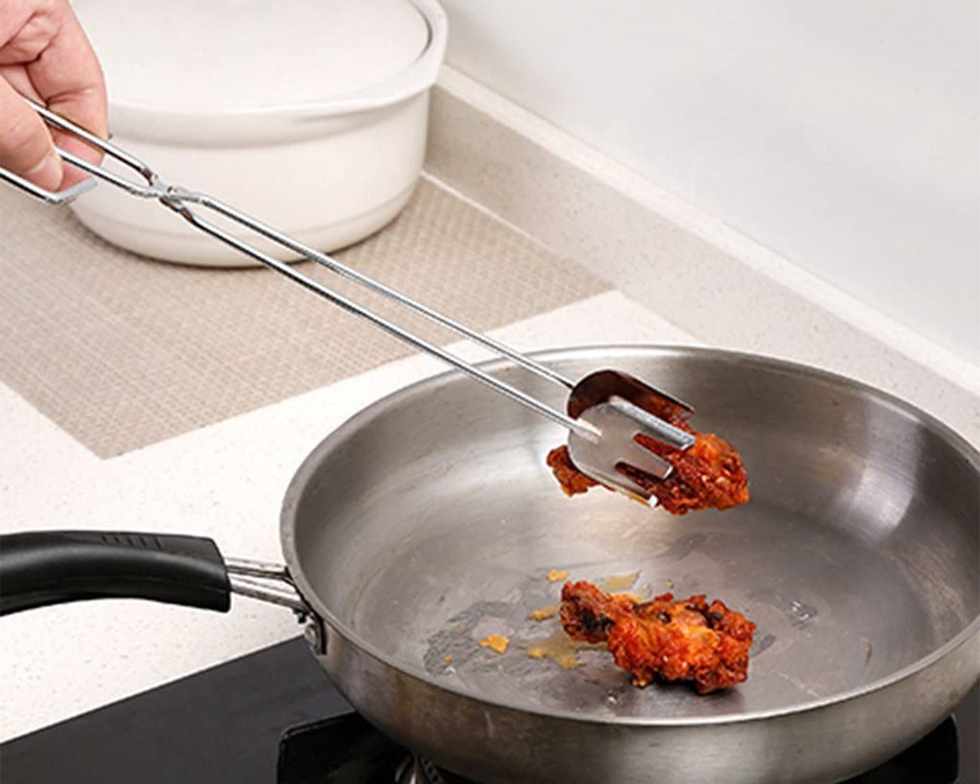 Multi-functional metal BBQ clamp