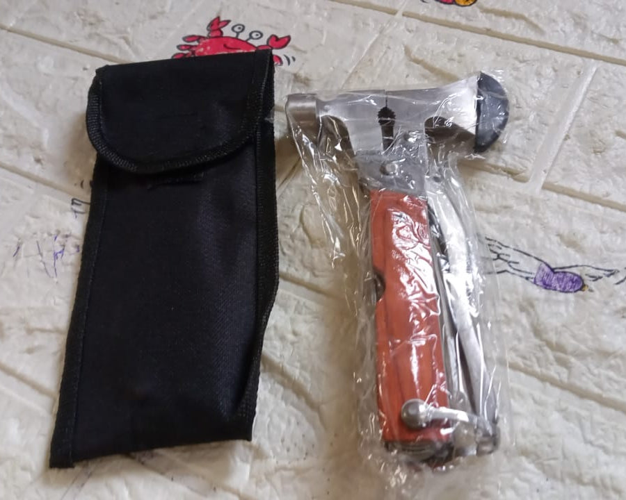 Fathers Day Gifts, Dad Birthday Gifts for Dad from Daughter Son, All in One Tools Hammer Multitool, Opener Screwdriver, Cool Gadget Christmas Gifts Stocking Stuffer for Men, Outdoor Camping