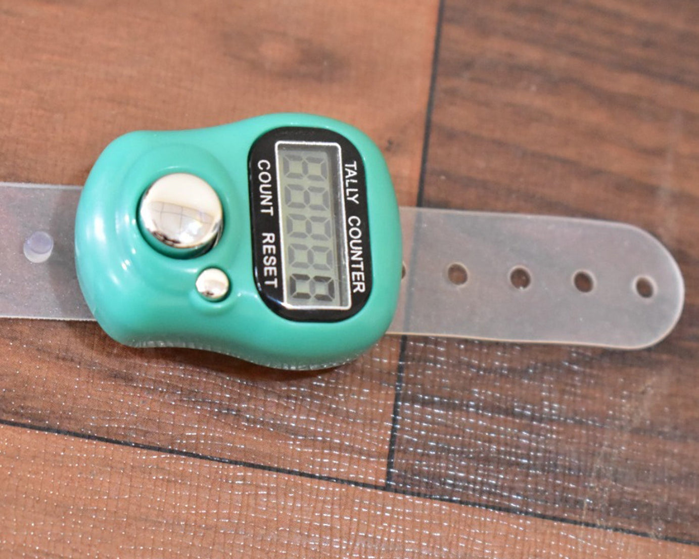 Compact electronic tally counter for quick and accurate counting.