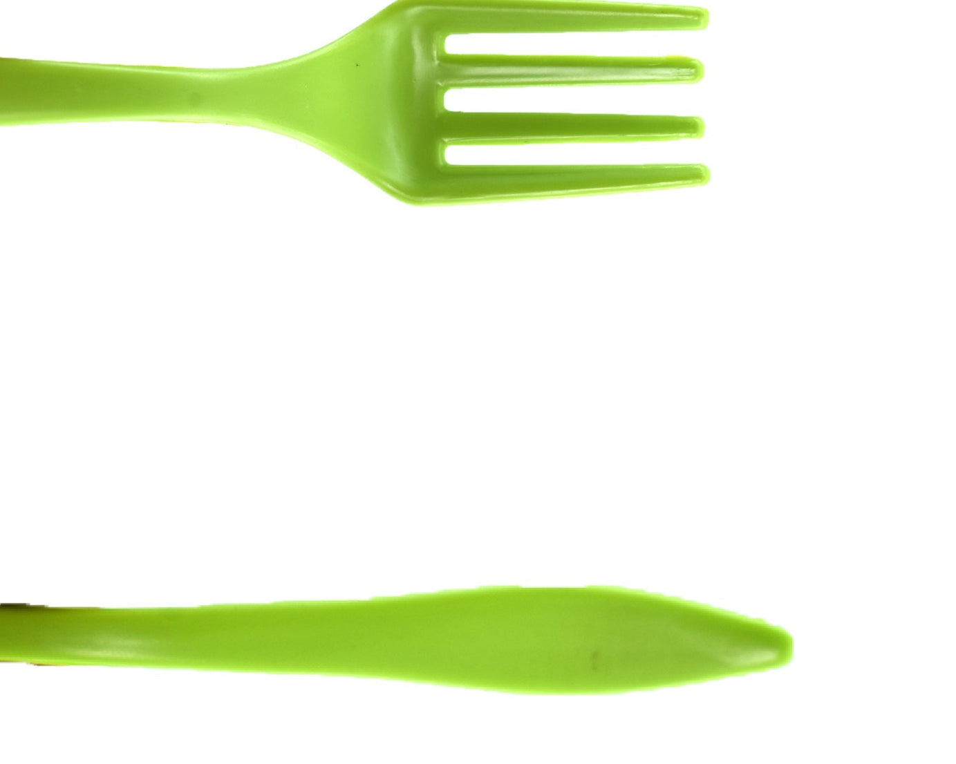 6-piece plastic serving fork set.