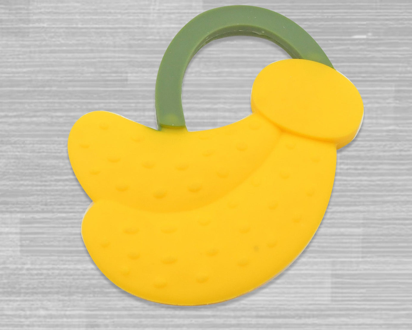 Baby Silicone Teether, Fruit Teether for Toddlers,100% Food Grade Silicone Teether, Non-Toxic & Latex Free Suitable for Kids Above 3 Months - Grapes, Banana, Watermelon (1 Pc )
