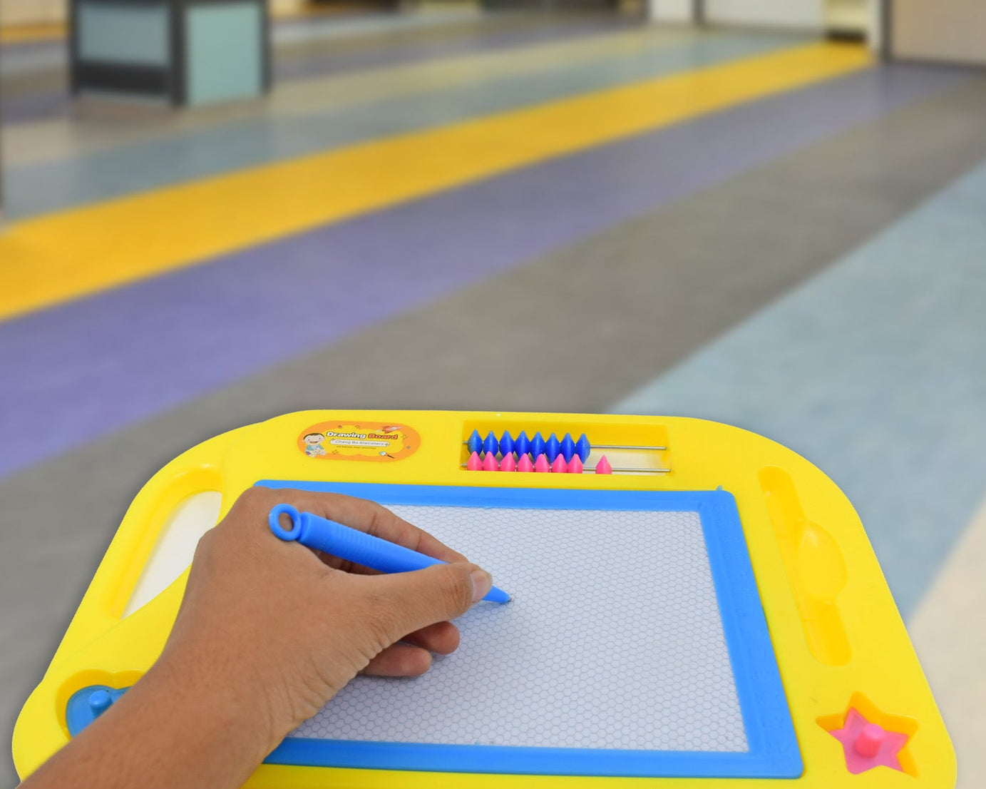 Magic Sketch Slate Board for Kids (1 Pc / 31 × 22 Cm)