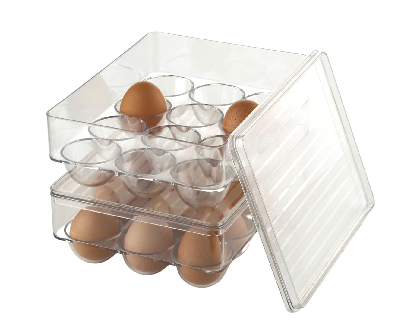 12-egg holder box for firm storage