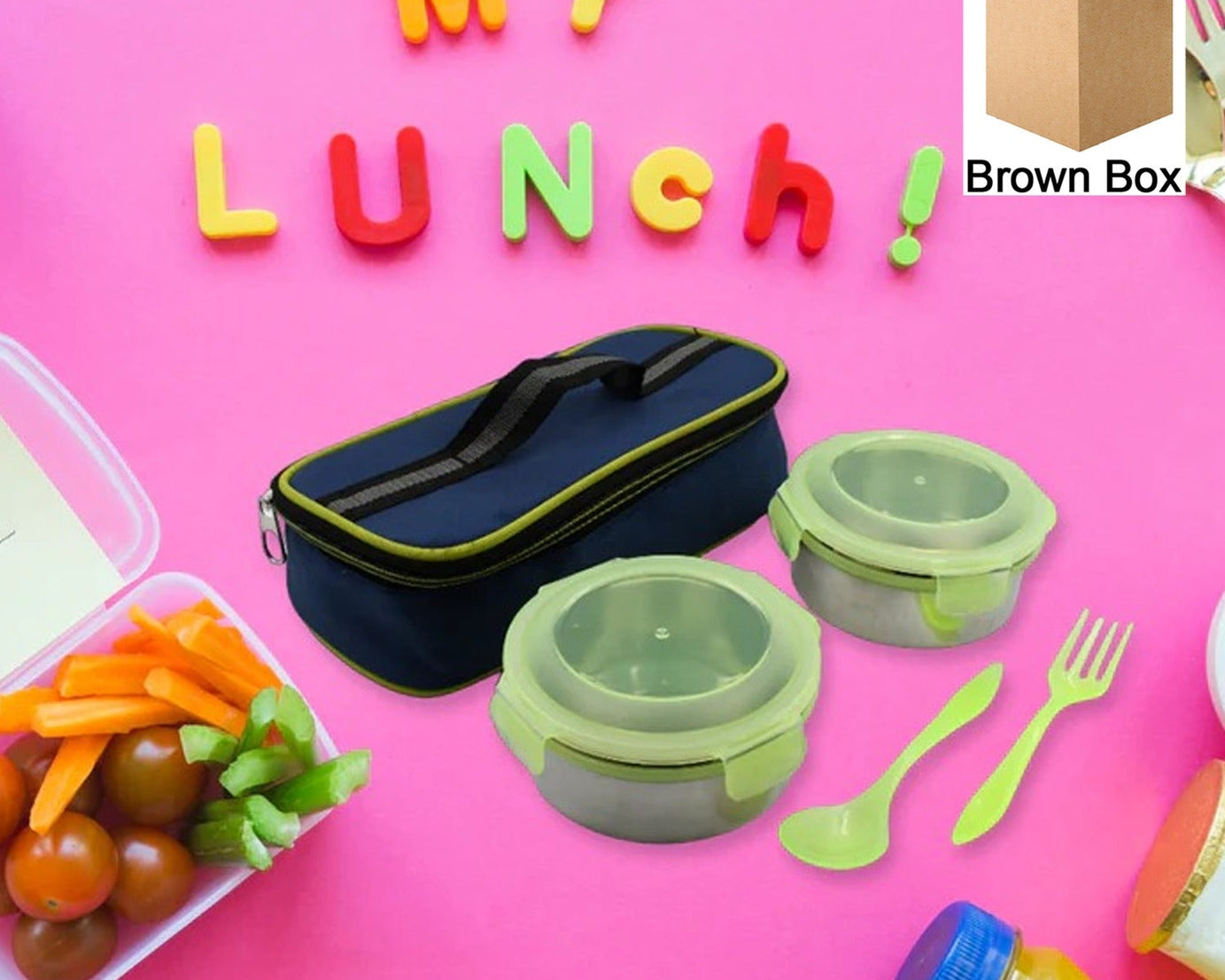 AIRTIGHT & LEAK PROOF STAINLESS STEEL CONTAINER MULTI COMPARTMENT LUNCH BOX CARRY TO ALL TYPE LUNCH IN LUNCH BOX & PREMIUM QUALITY LUNCH BOX IDEAL FOR OFFICE , SCHOOL KIDS & TRAVELLING IDEAL (3 Different Lunch Box)
