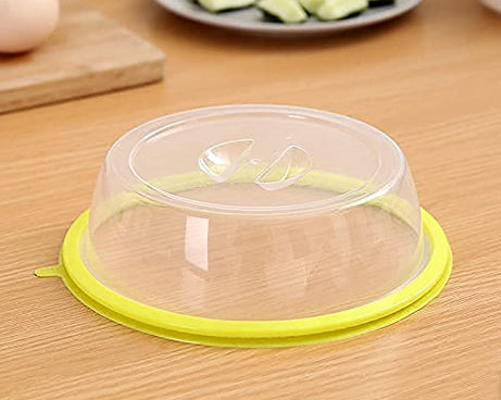 Air-Tight Microwave Oven Dish Cover Microwave Splatter Cover Food Cover Microwave Food Plate Kitchen Plate Dish Lid Dishwasher Safe