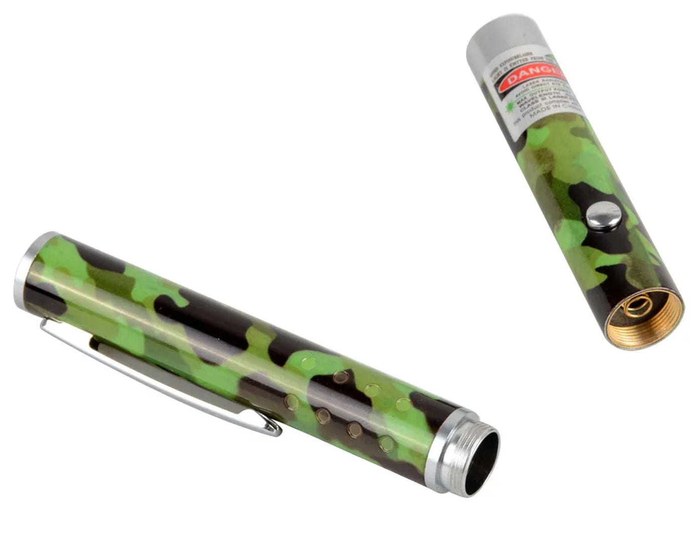 Green Multipurpose Laser Light Disco Pointer Pen Beam With Adjustable Antena Cap To Change Project Design