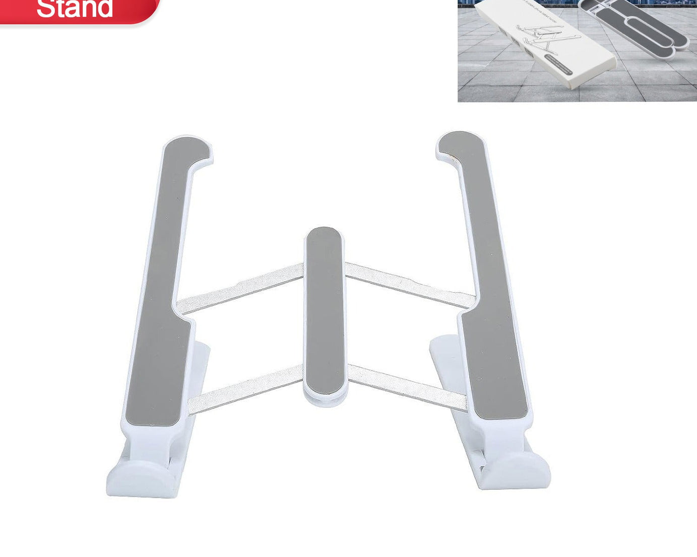 ADJUSTABLE TABLET STAND HOLDER WITH BUILT-IN FOLDABLE LEGS AND HIGH QUALITY FIBRE