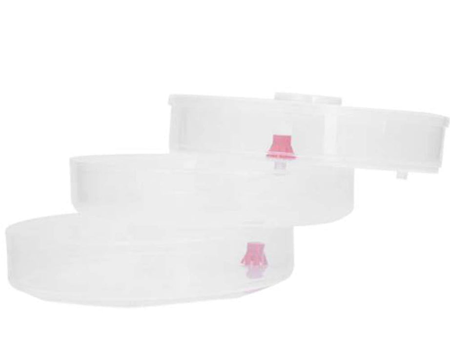 White sprout maker with three compartments