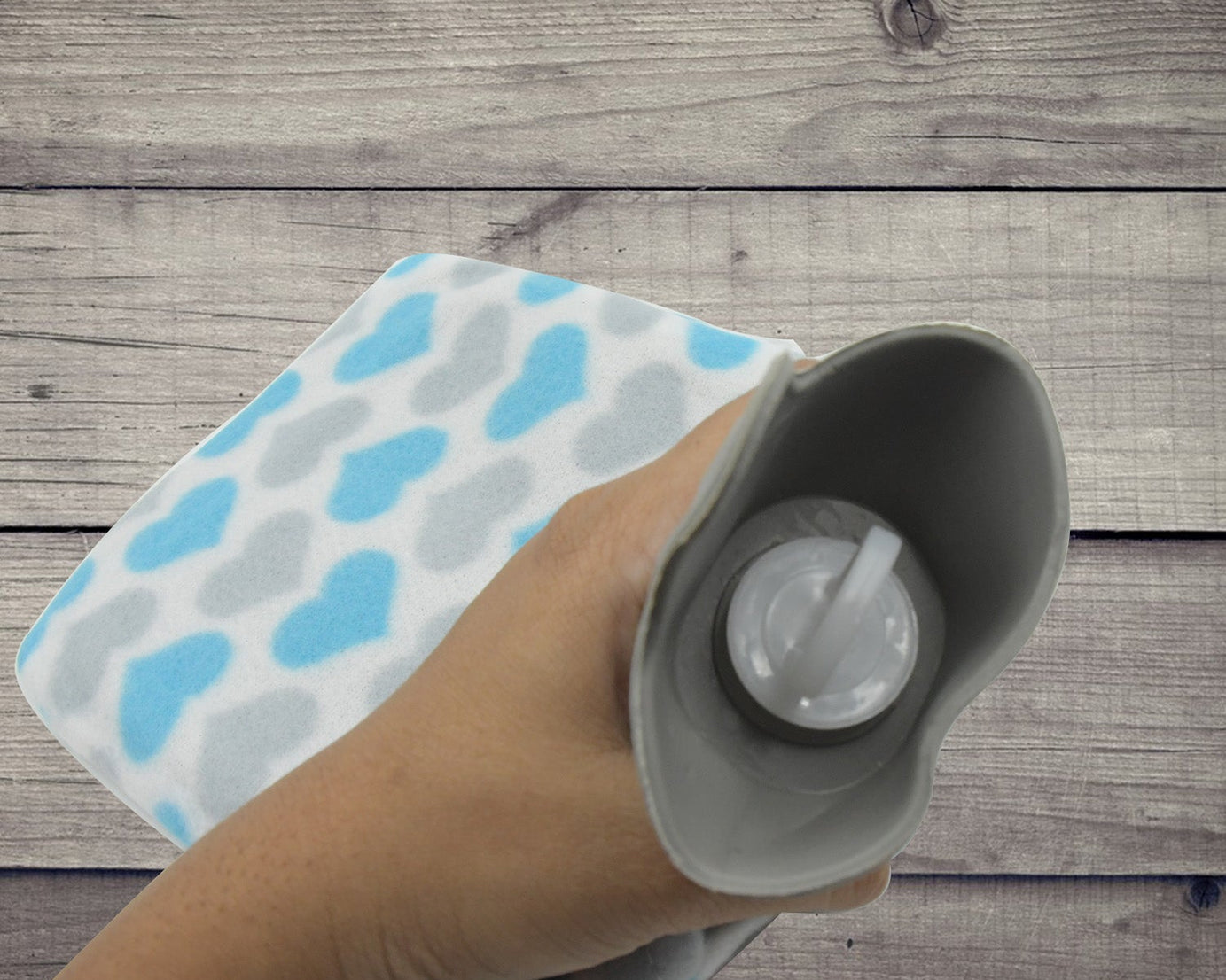 Hot Water Bag With Cover For Pain Relief, Neck, Shoulder Pain and Hand, Feet Warmer, Menstrual Cramps, Hot and Cold Therapy Leak Proof Pad (1 Pc)