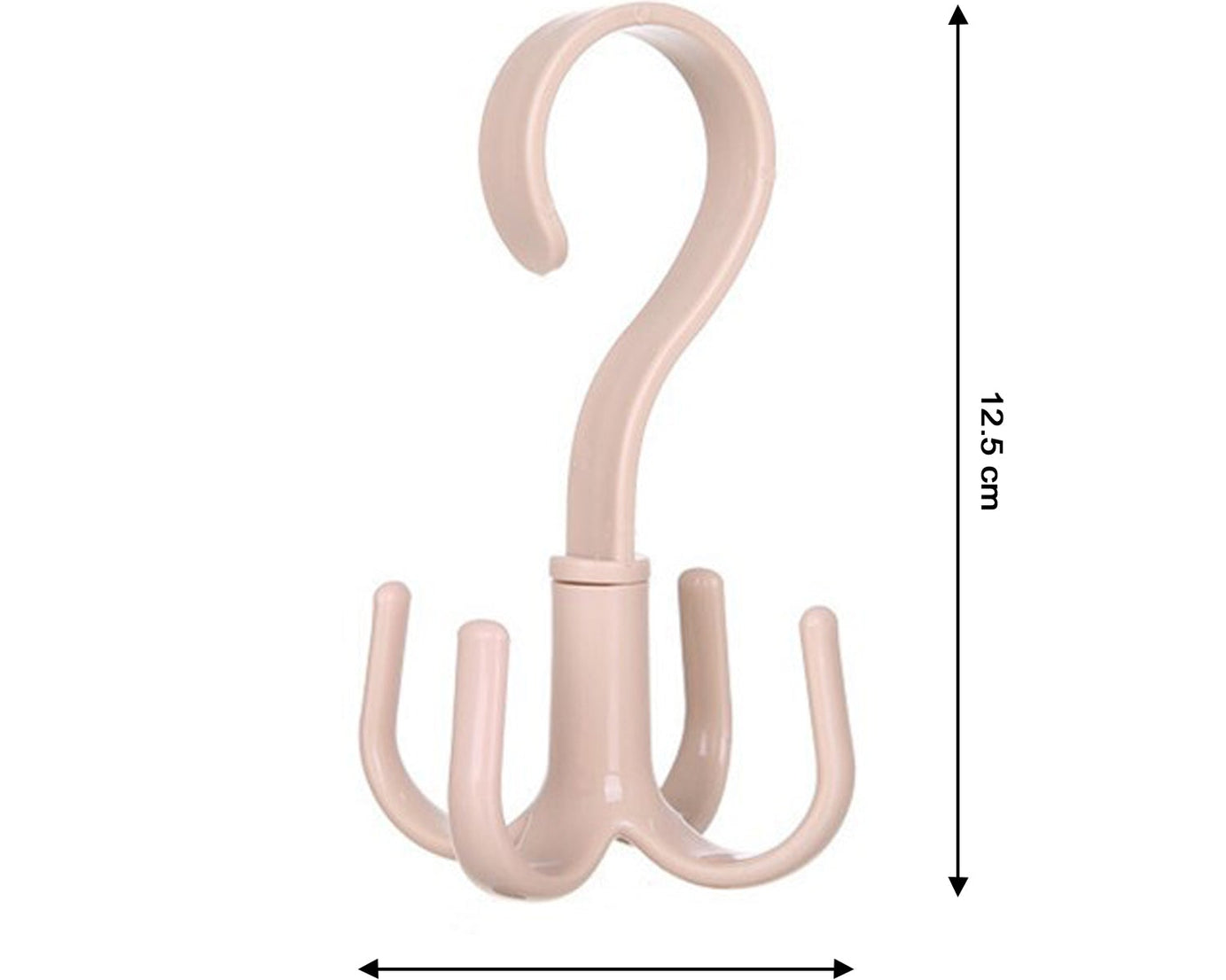 Handbag hanger with multi-function design.
