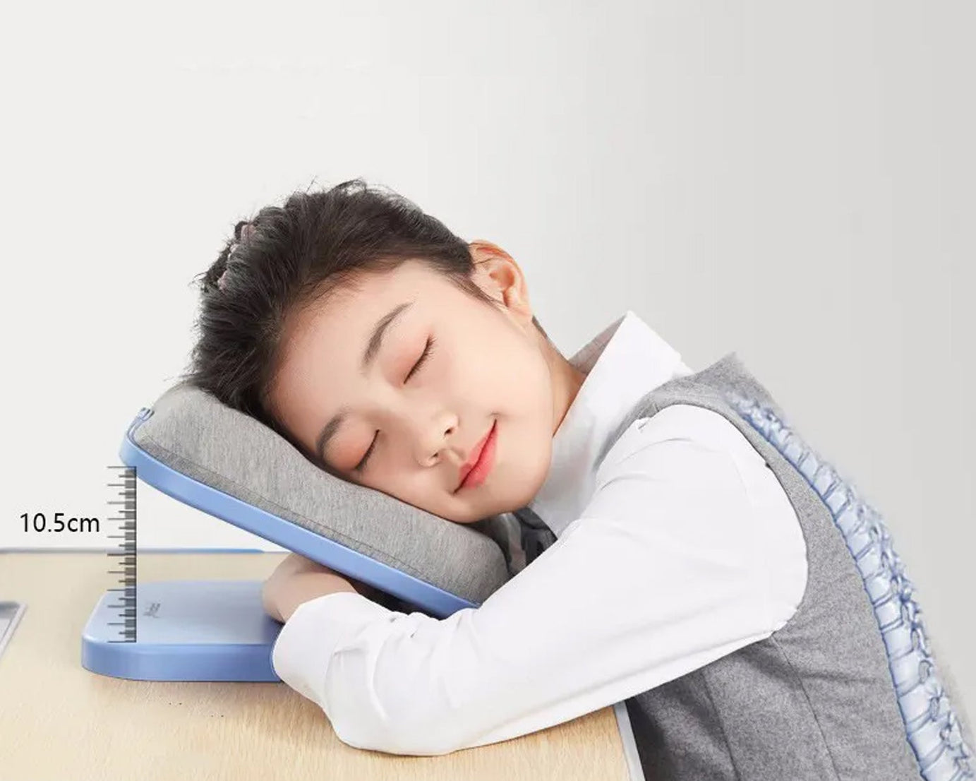 Soft Nap Doughnut Pillow |  Foldable  Kids Head Desk Pillow | Slow Rebound Desk Nap Pillow Easy to Carry for Office, School, Library, Outdoor