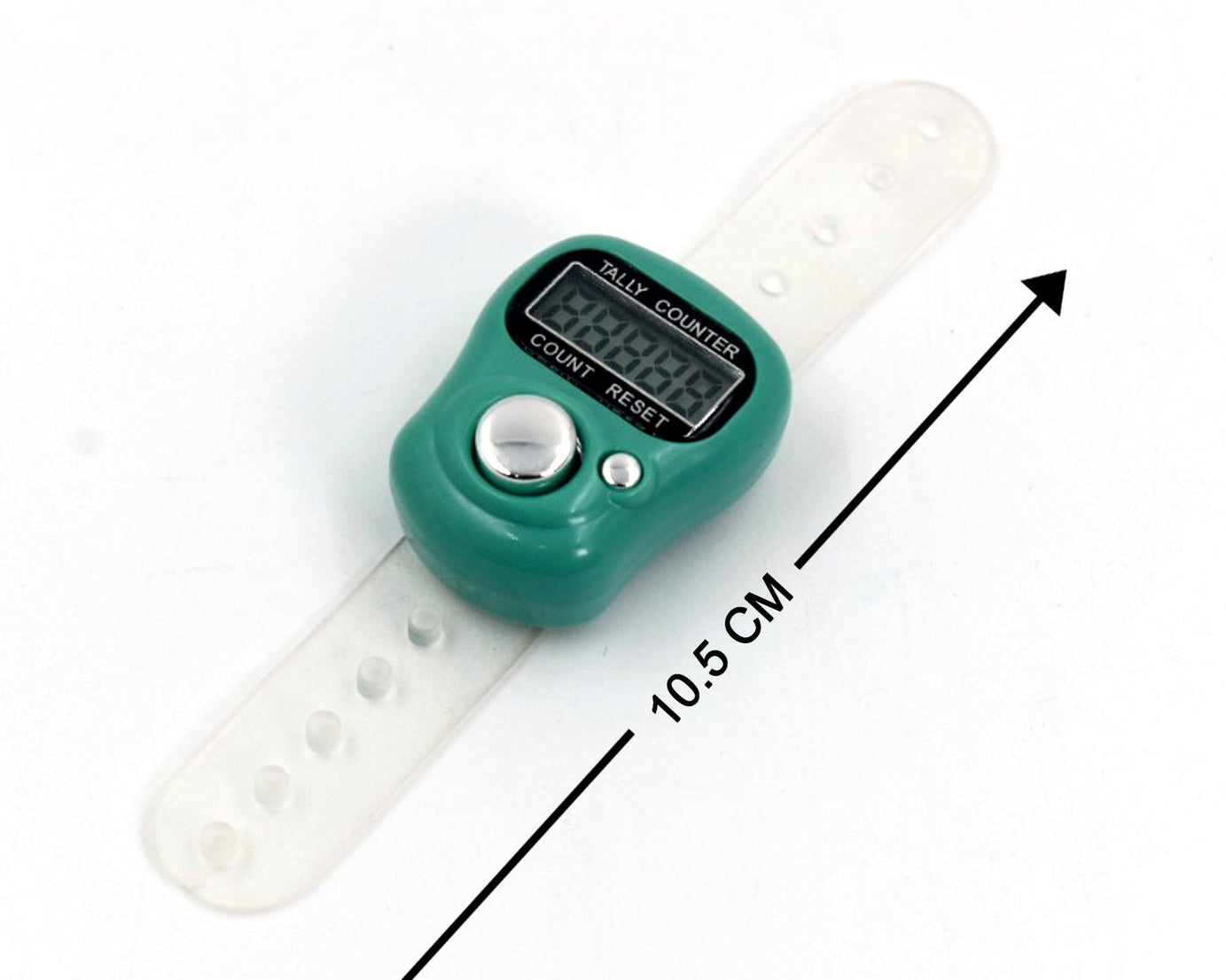 Portable hand tally counter designed for various counting tasks.