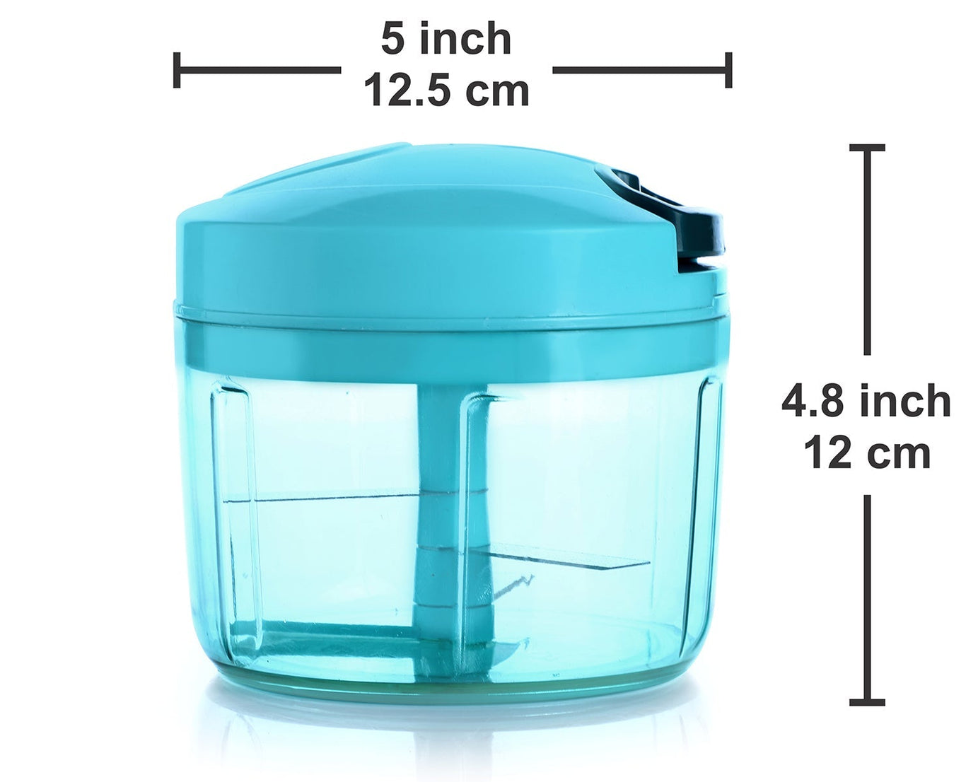 Ganesh 725 ml Quick Vegetable Chopper, different views and angles.