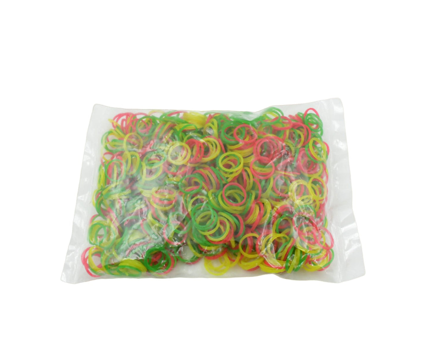 Multicolor Rubber Bands (Elastic & Reusable, Office & Home / 0.5 Inch 100GM)