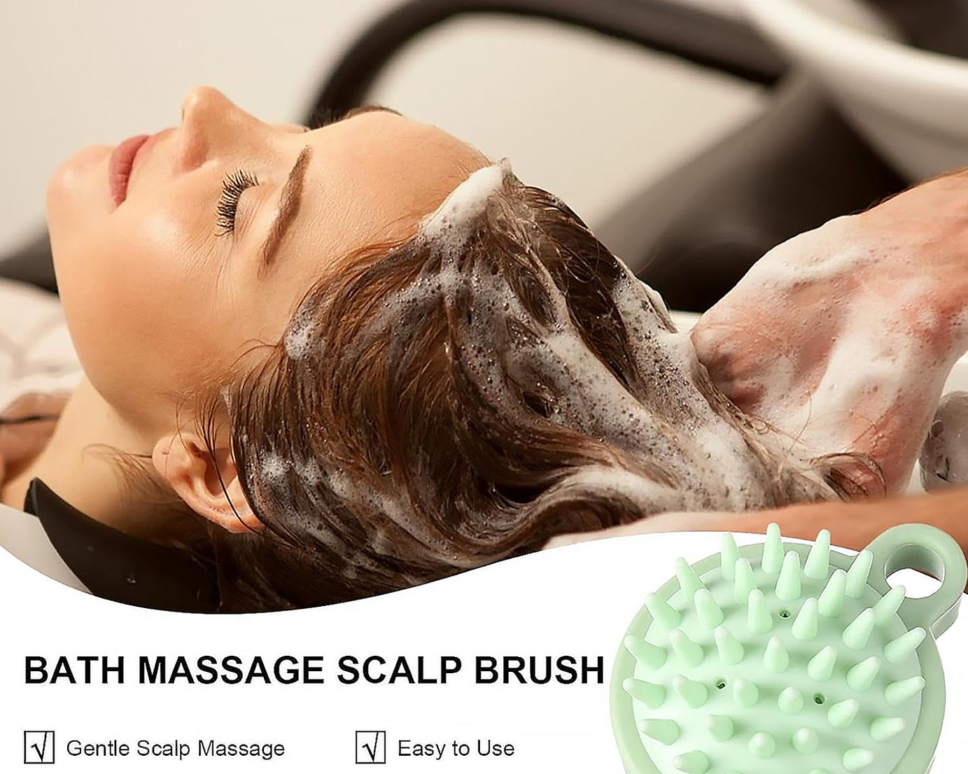 Comb Scalp Massage Brush, Hair brush, Hair Comb, Shower Brush, Bath Massage Brush, Small Portable Brush Washable Massage Comb Bath Shampoo Massages Effectively Remove Loose Short Hair