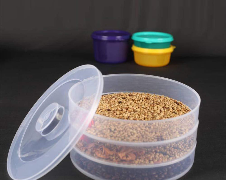 3 compartment sprout maker in white