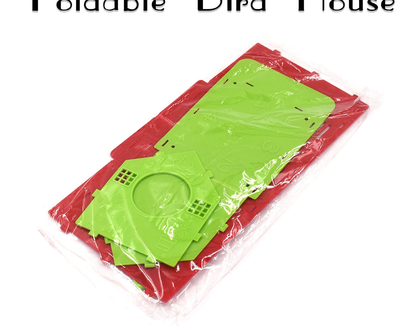 Compact wooden birdhouse for backyard birds