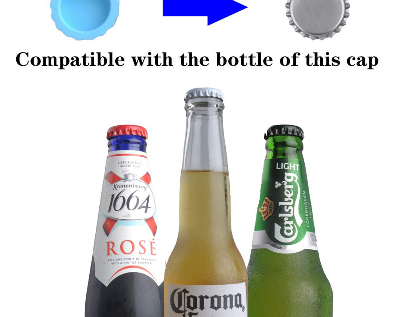 Assorted soda caps