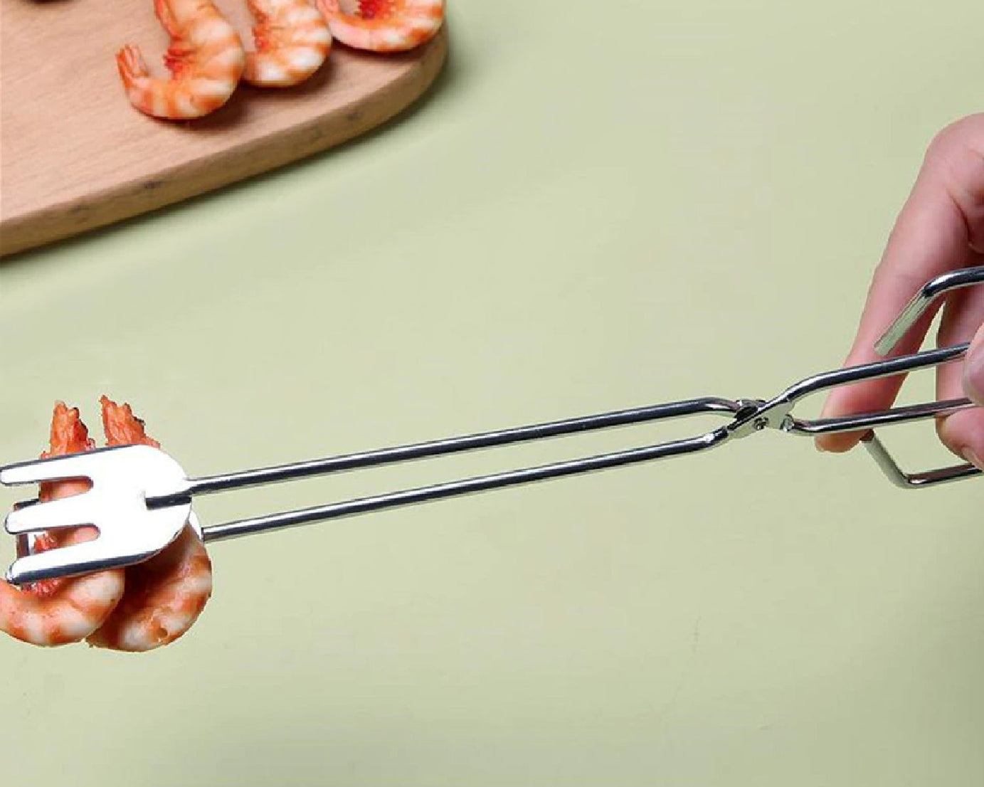 Metal BBQ clip tongs clamp