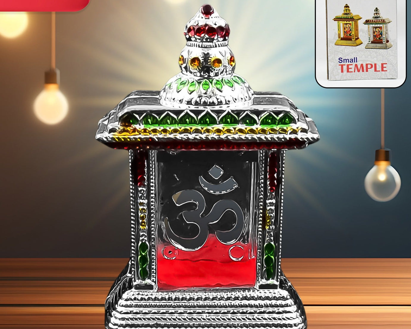 Adhesive Small Temple