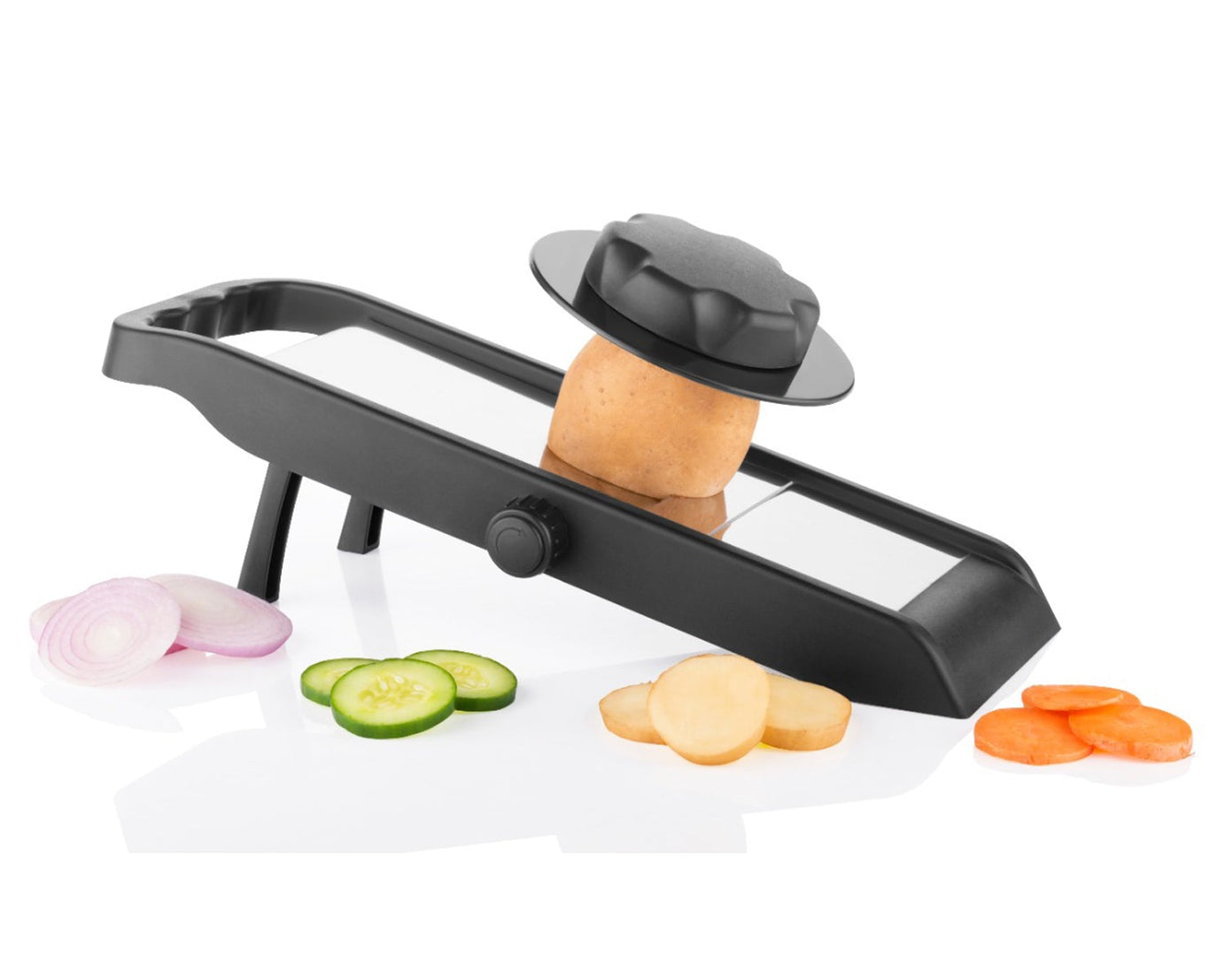 Grater and slicer for potatoes