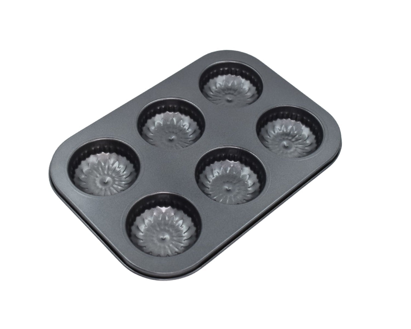 Non-stick mold for baking muffins