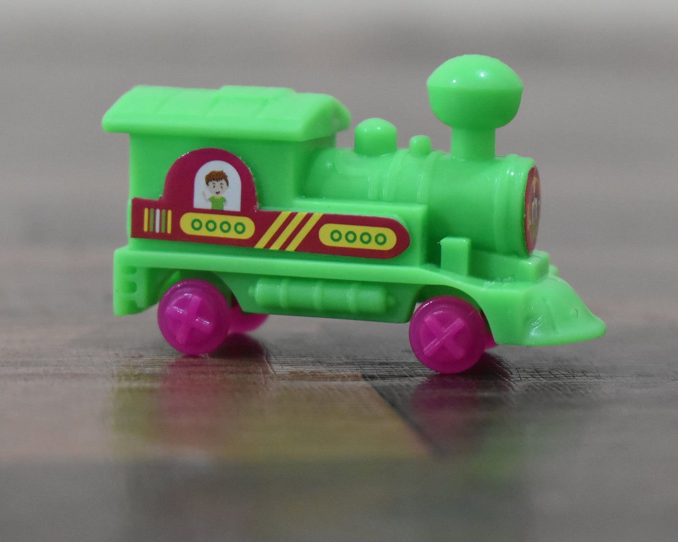 Pull along train toy for babies