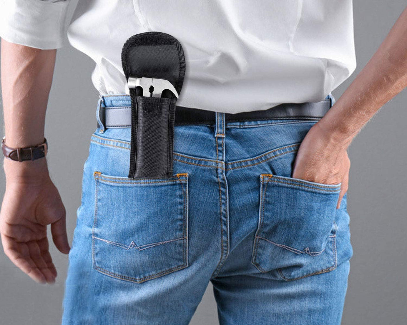 Fathers Day Gifts, Dad Birthday Gifts for Dad from Daughter Son, All in One Tools Hammer Multitool, Opener Screwdriver, Cool Gadget Christmas Gifts Stocking Stuffer for Men, Outdoor Camping