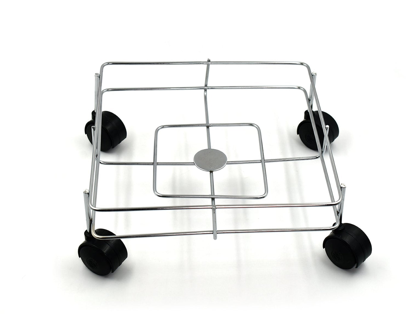 Square oil stand with multiple compartments