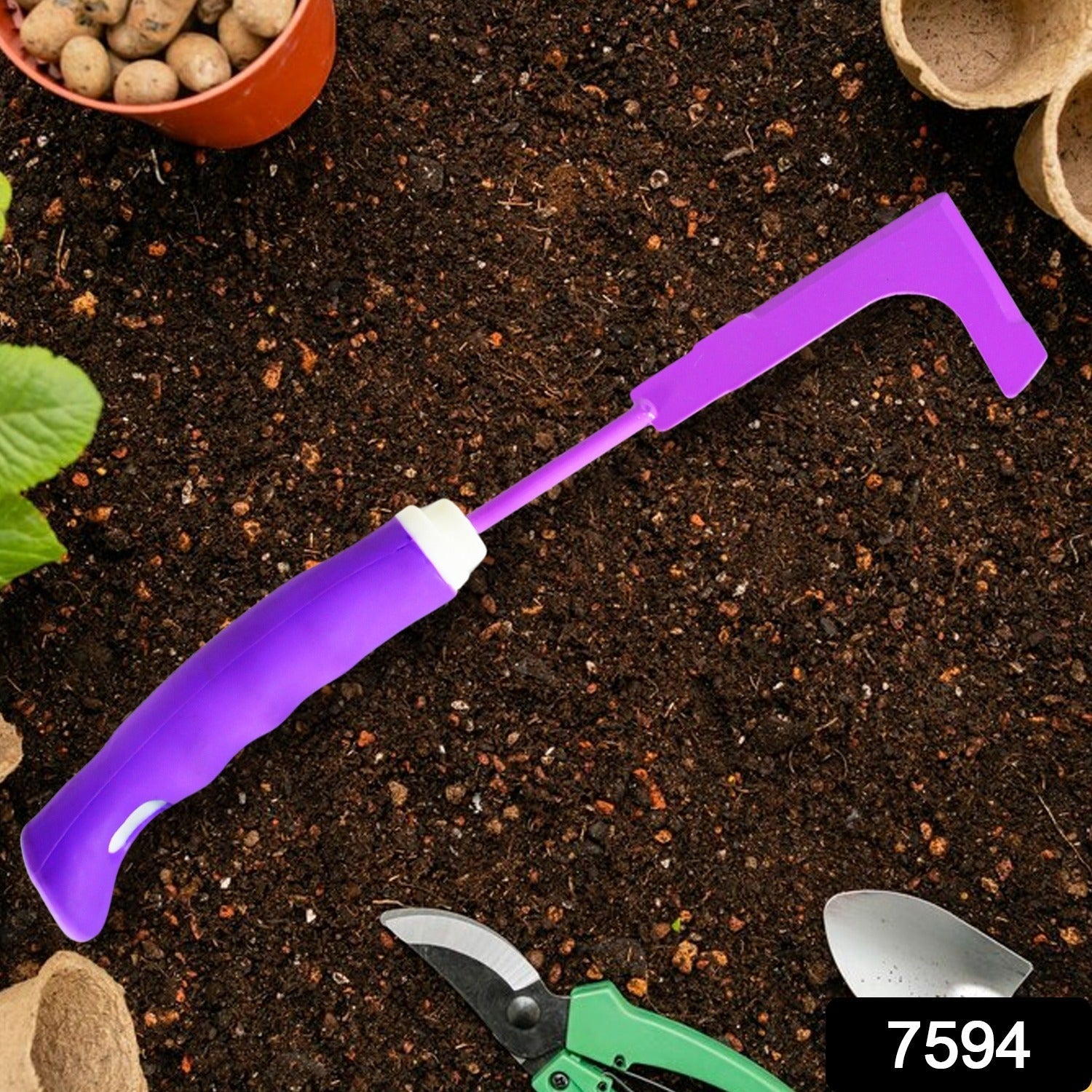 Heavy Duty Garden Tools, Gardening Tools Kit for Home Garden, Indoor and Outdoor Gardening for Plants, Agriculture, and Soil Tools (1 Pc) (5 Different Types Tool)