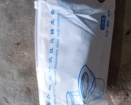 Disposable Toilet Seat Covers / waterproof isolation Disposable Toilet Seat Cushion (10 Pcs Set)