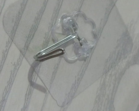 Stainless steel adhesive hooks for secure hanging in multiple rooms