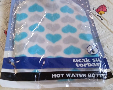 Hot Water Bag With Cover For Pain Relief, Neck, Shoulder Pain and Hand, Feet Warmer, Menstrual Cramps, Hot and Cold Therapy Leak Proof Pad (1 Pc)