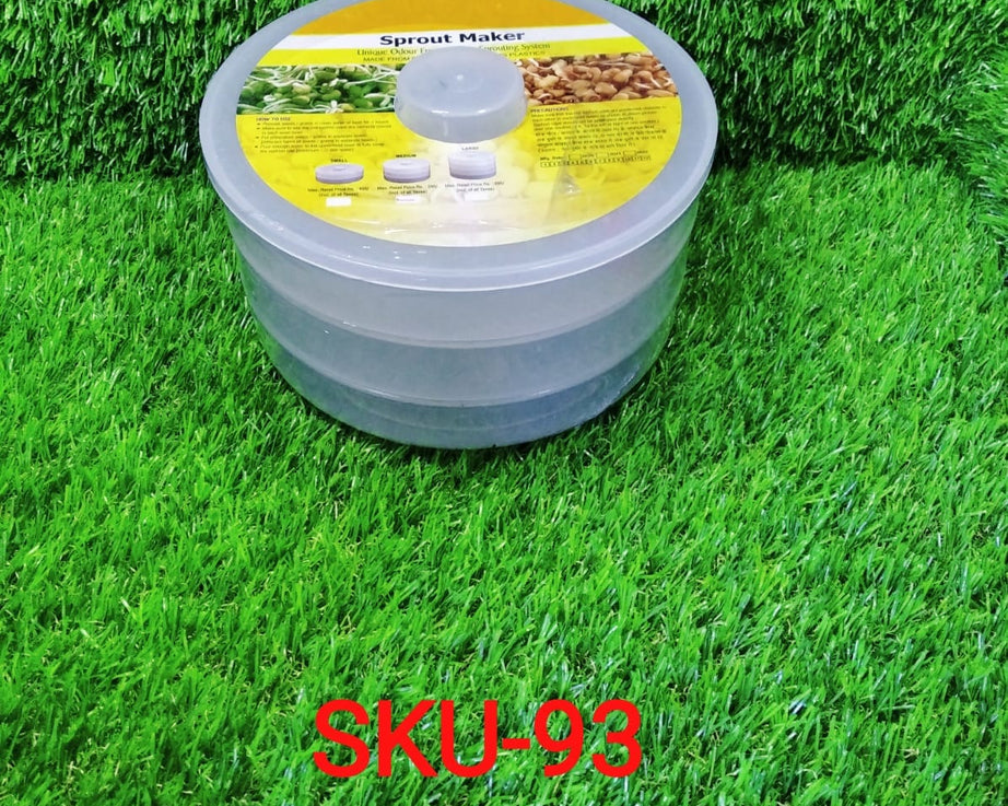 3 compartment sprout maker for easy use